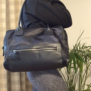 Danier leather messenger bag